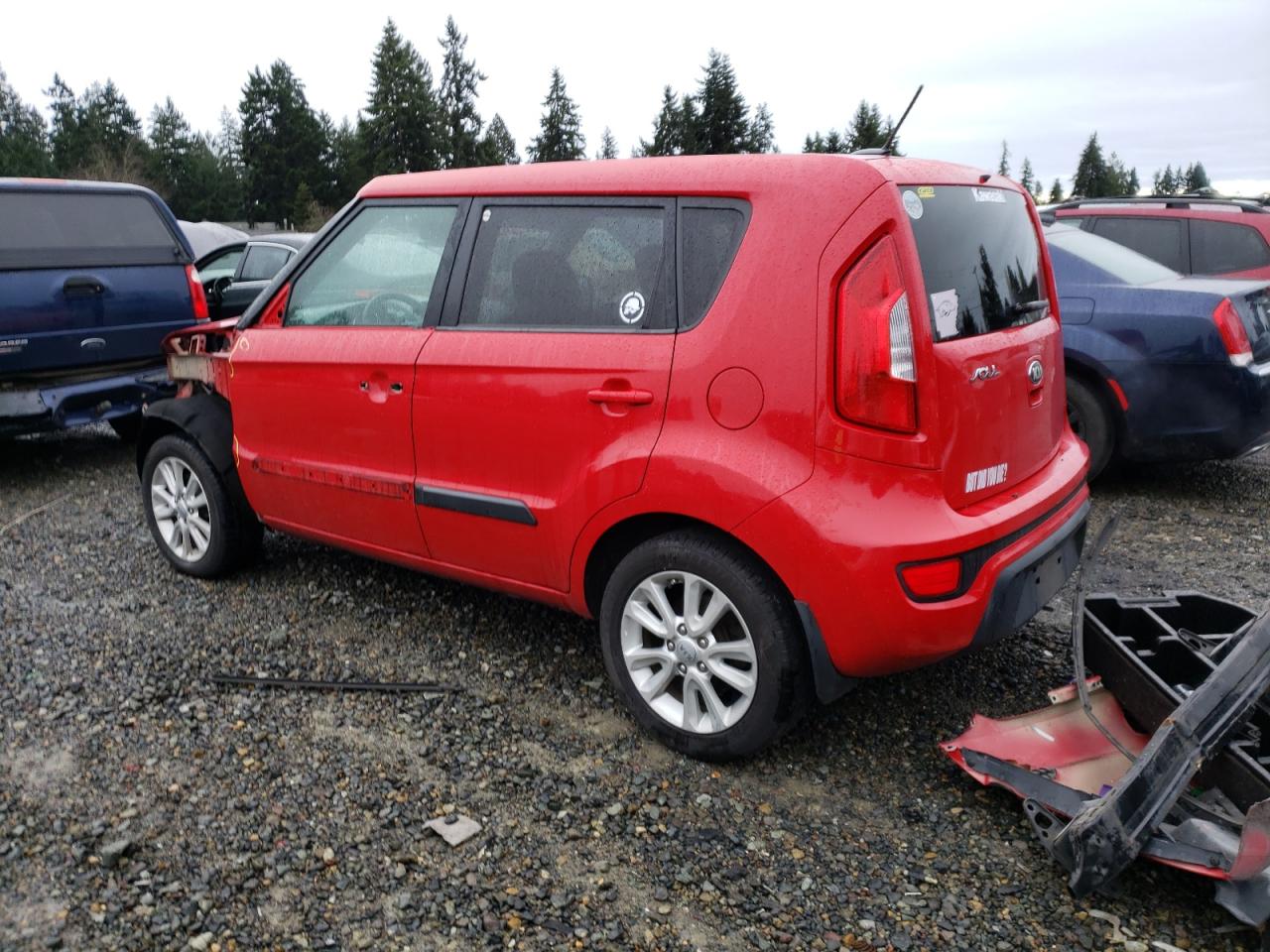 Image 2 of 2013 KIA SOUL + 2013 with VIN KNDJT2A69D7487612