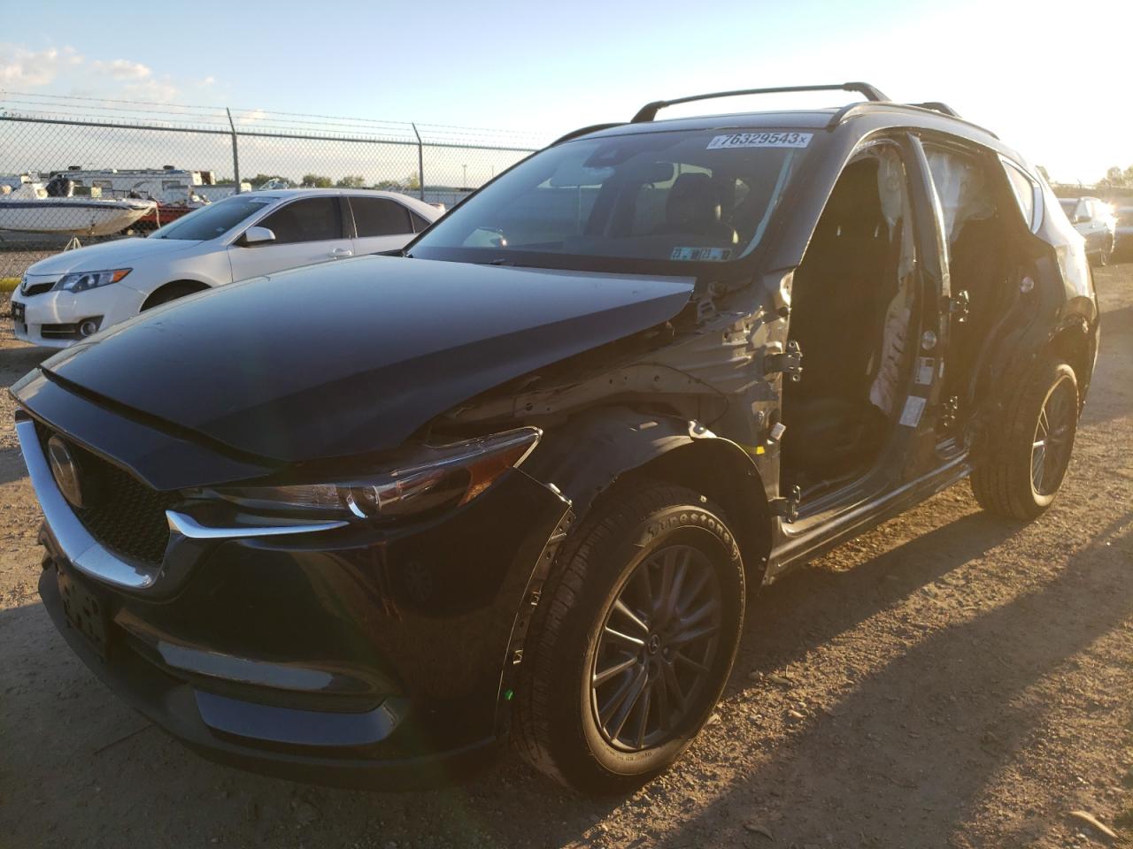 Image 1 of 2019 MAZDA CX-5 TOURING 2019 with VIN JM3KFACM9K0694192