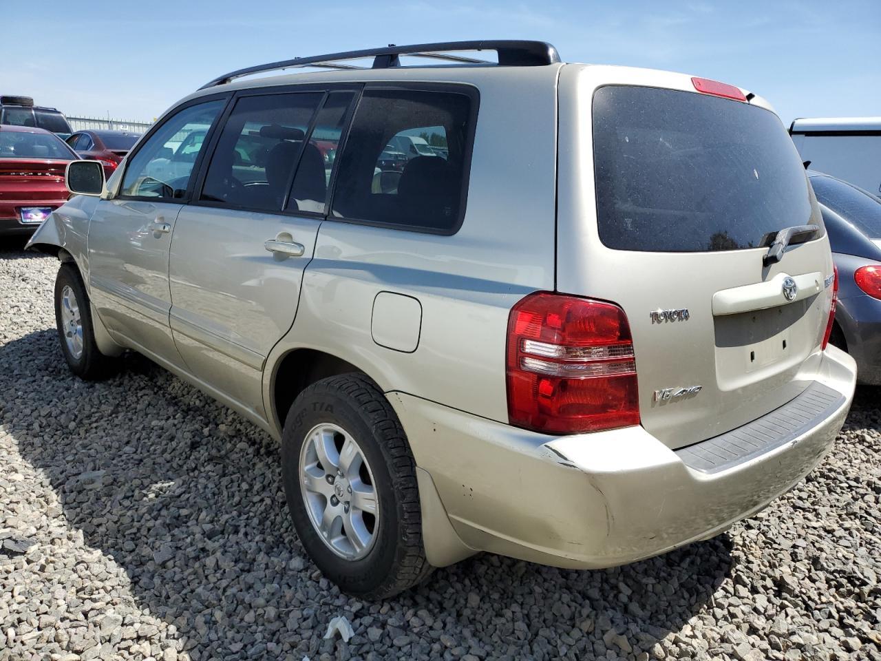 Image 2 of 2001 TOYOTA HIGHLANDER  2001 with VIN JTEHF21AX10014697