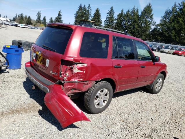 Obraz 3 z 2005 HONDA PILOT EXL 2005 z VIN 2HKYF18685H555627