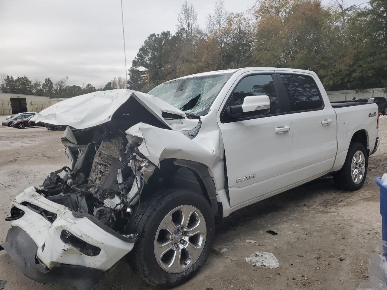 Image 1 of 2019 RAM 1500 BIG HORN/LONE STAR 2019 with VIN 1C6SRFFT7KN876547