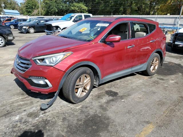 Image 1 of 2018 HYUNDAI SANTA FE SPORT  2018 with VIN 5XYZU3LB9JG508246
