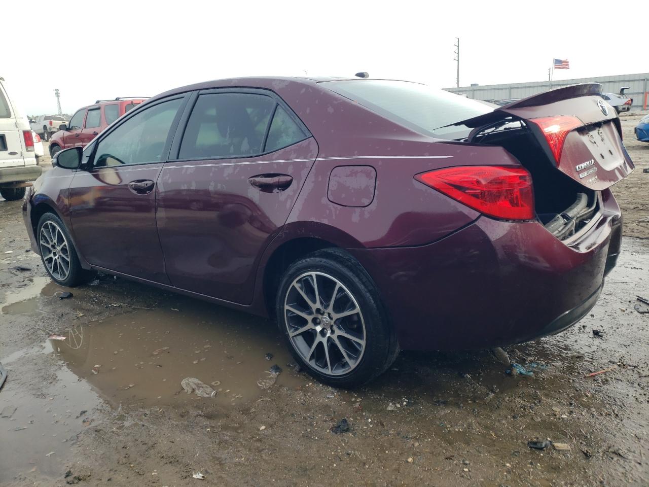 Image 2 of 2017 TOYOTA COROLLA L 2017 with VIN 5YFBURHE6HP635095