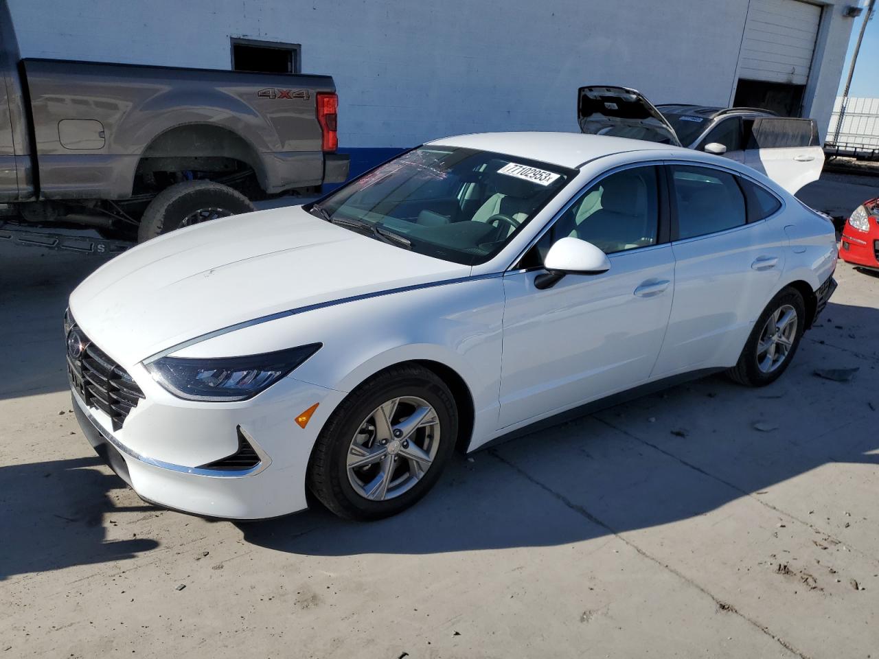 Image 1 of 2021 HYUNDAI SONATA SE 2021 with VIN 5NPEG4JA9MH114524