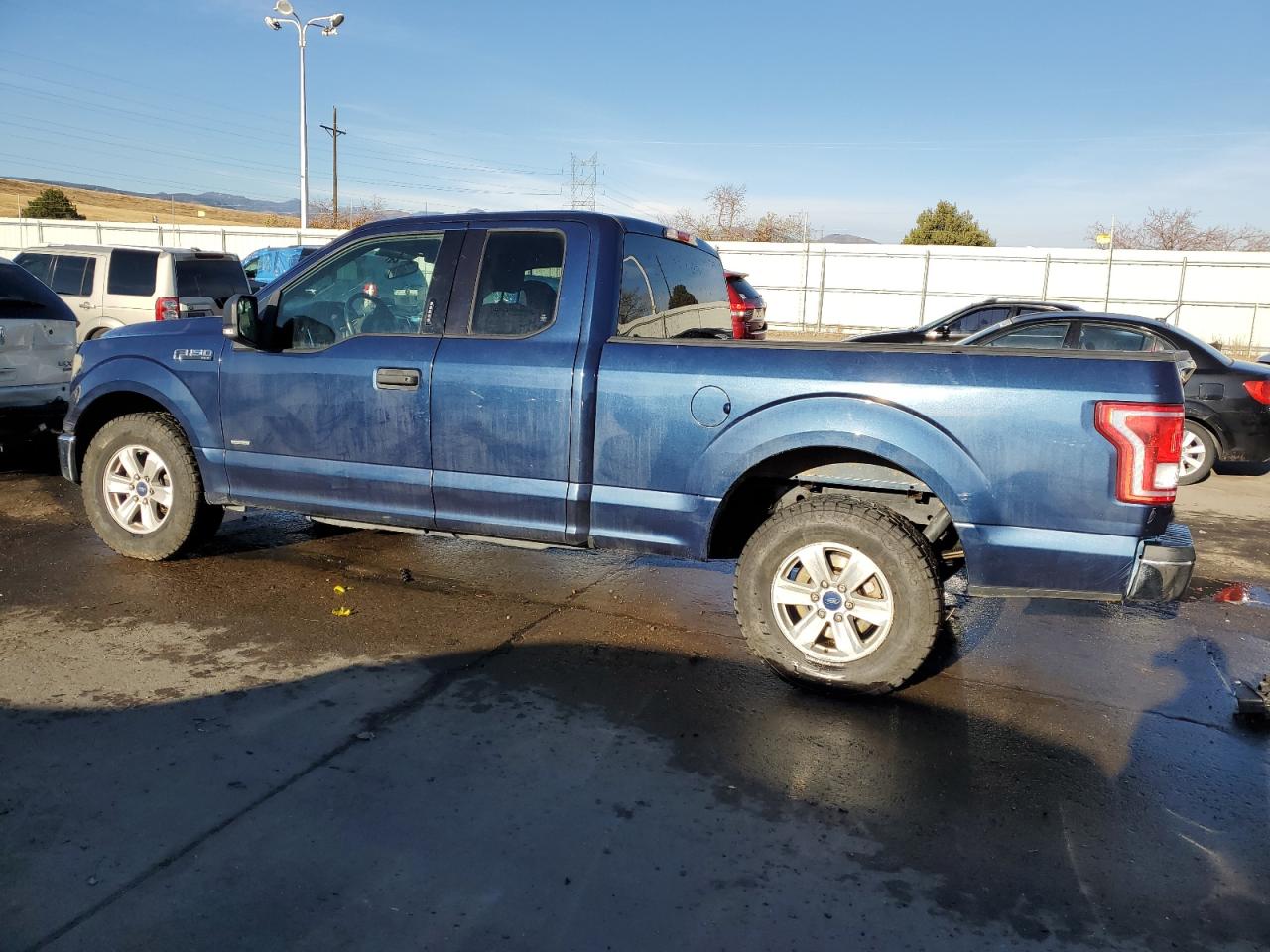 Image 2 of 2016 FORD F150 SUPER CAB 2016 with VIN 1FTEX1CP9GKD60382