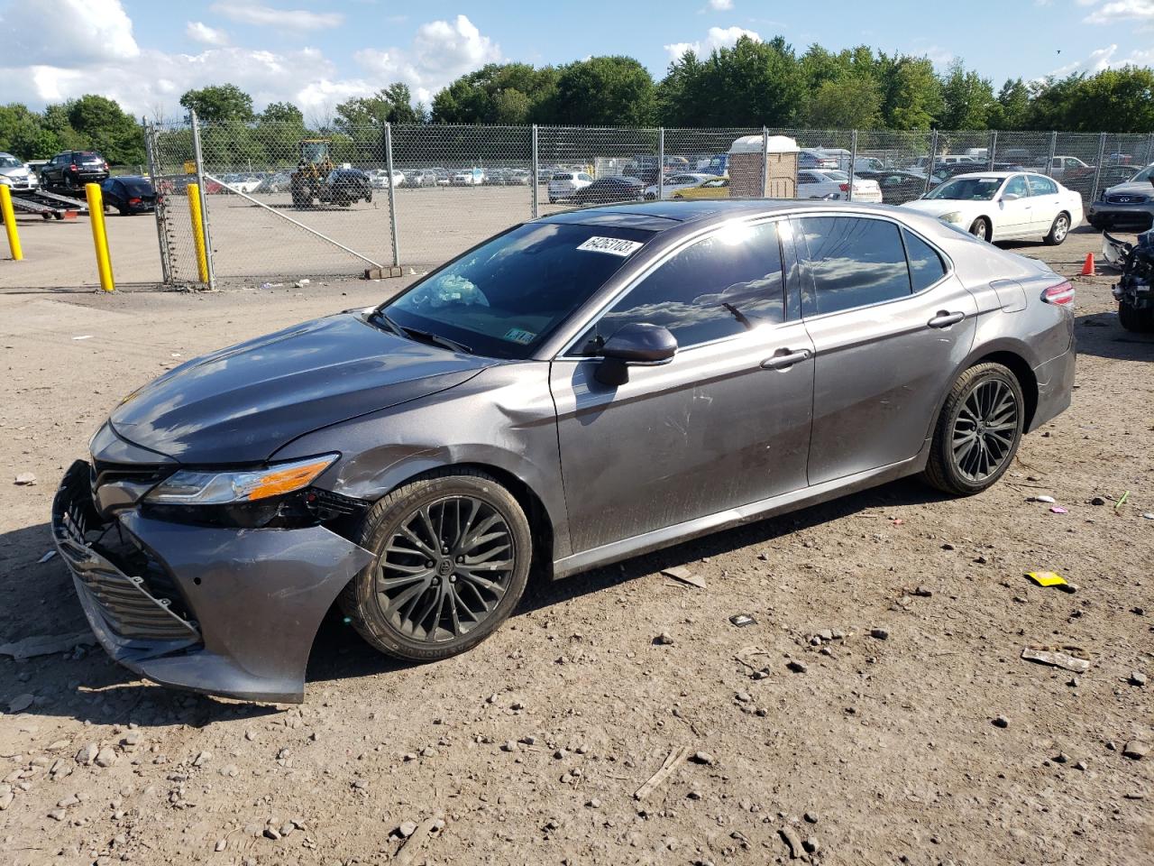 Image 1 of 2018 TOYOTA CAMRY L 2018 with VIN 4T1B11HK0JU041395