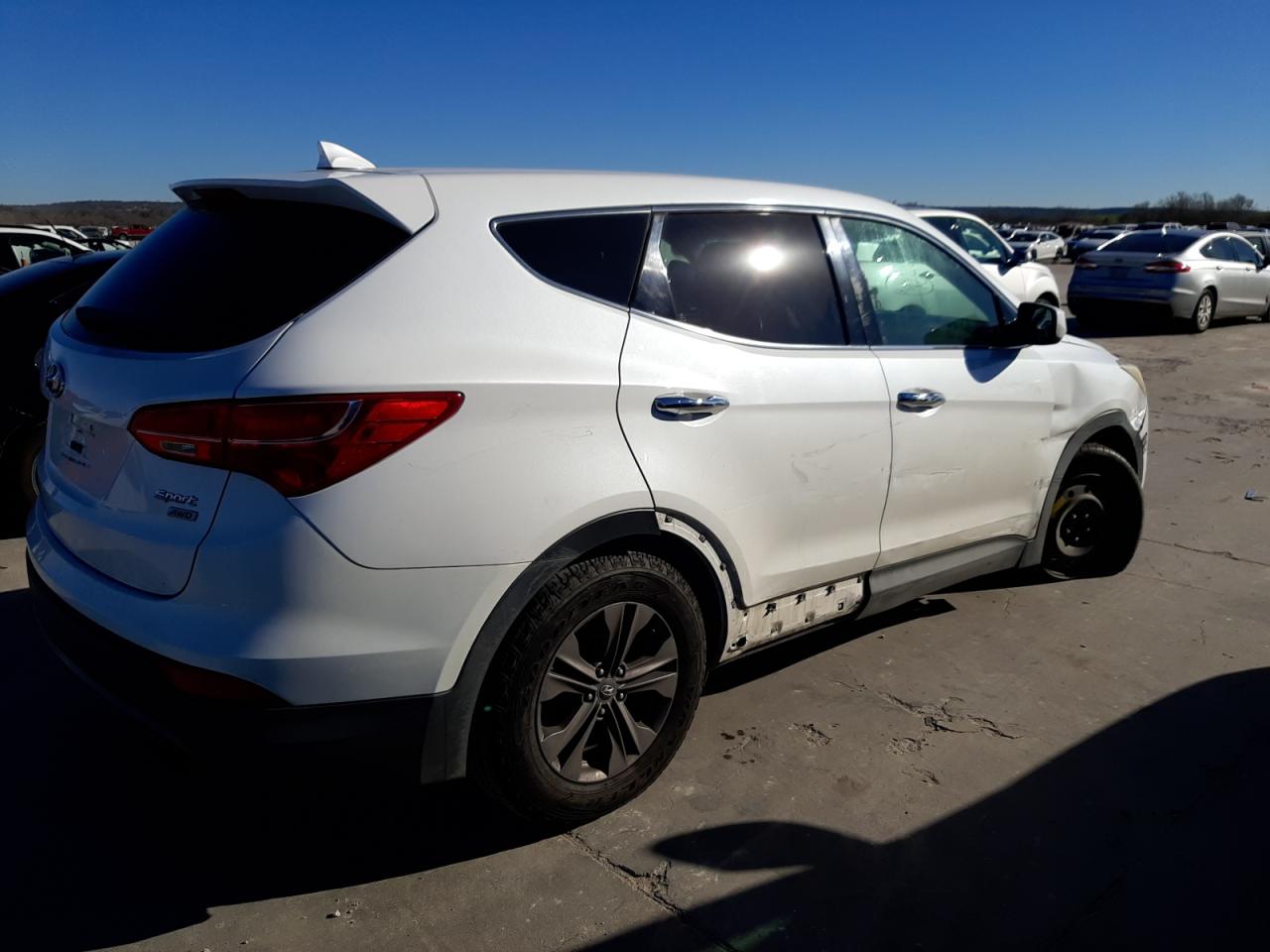 Image 3 of 2013 HYUNDAI SANTA FE SPORT  2013 with VIN 5XYZTDLB8DG040085