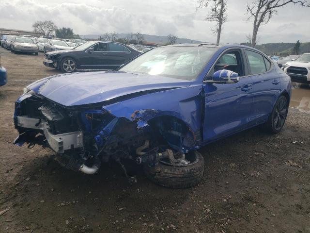 Image 1 of 2023 GENESIS G70 BASE 2023 with VIN KMTG34TA9PU115380