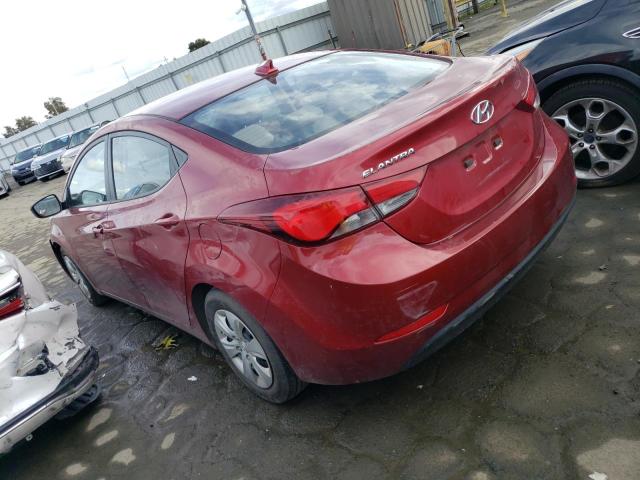 Изображение 2 2016 HYUNDAI ELANTRA SE 2016 с VIN 5NPDH4AEXGH725503