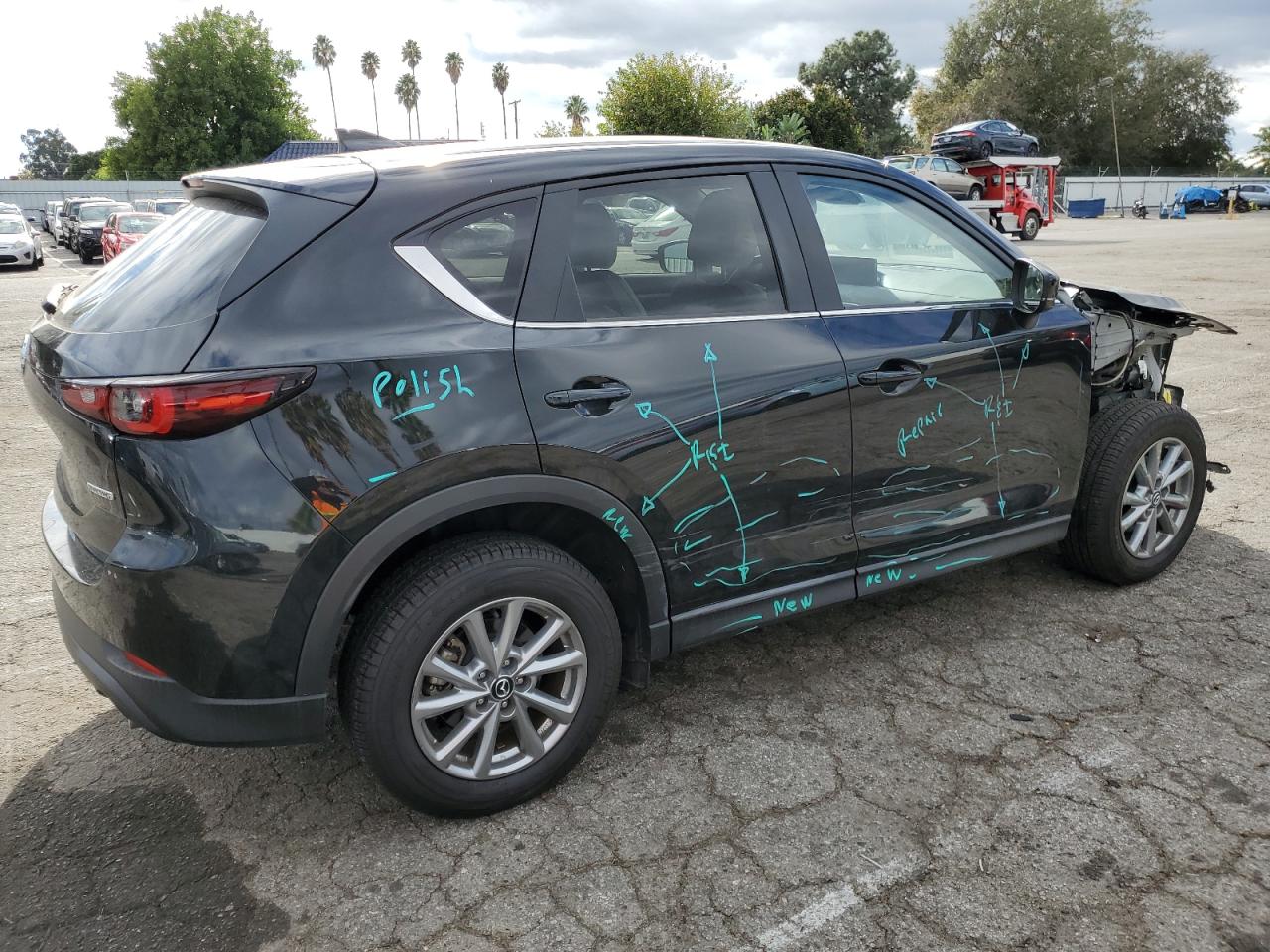 Image 3 of 2022 MAZDA CX-5 PREFERRED 2022 with VIN JM3KFBCM4N0603288