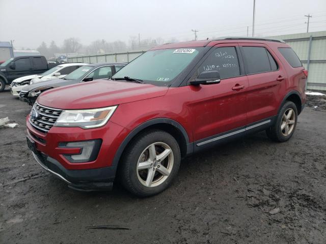 Image 1 of 2017 FORD EXPLORER XLT 2017 with VIN 1FM5K8D87HGD46804