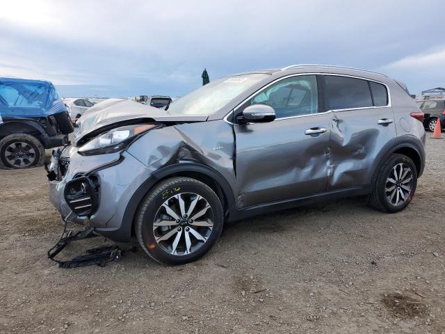 Image 1 of 2017 KIA SPORTAGE EX 2017 with VIN KNDPNCAC2H7252104