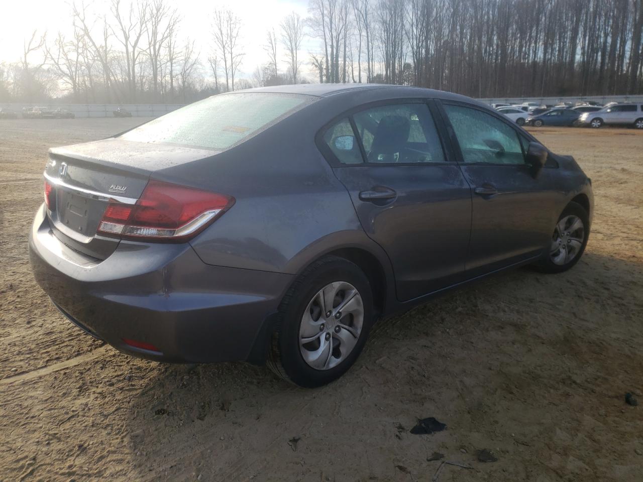 Image 3 of 2014 HONDA CIVIC LX 2014 with VIN 2HGFB2F56EH512286