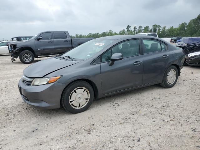 Image 1 of 2012 HONDA CIVIC HF 2012 with VIN 2HGFB2F63CH556283