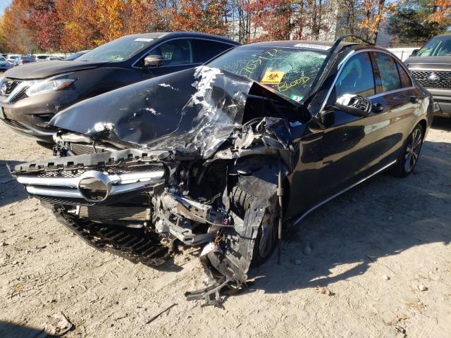 Image 2 of 2015 MERCEDES-BENZ C 300 4MATIC 2015 with VIN 55SWF4KB3FU041228