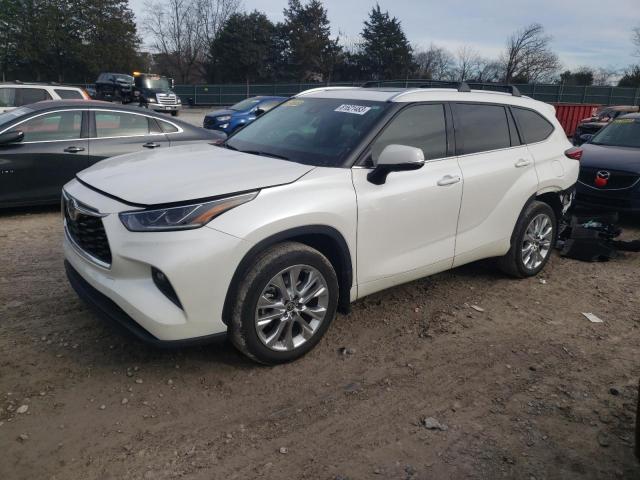 Image 1 of 2020 TOYOTA HIGHLANDER LIMITED 2020 with VIN 5TDDZRBH6LS050000