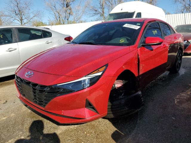 Изображение 1 2023 HYUNDAI ELANTRA SEL 2023 с VIN KMHLS4AGXPU499463