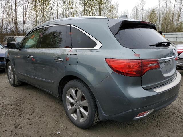 Image 2 of 2015 ACURA MDX ADVANCE 2015 with VIN 5FRYD4H86FB005494