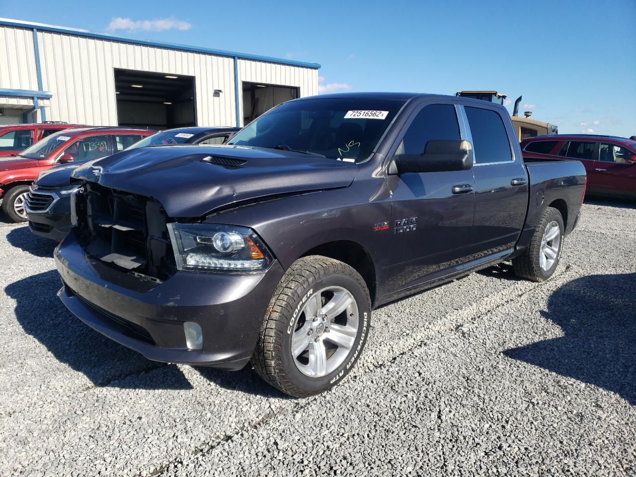 Image 1 of 2016 RAM 1500 SPORT 2016 with VIN 1C6RR7MT4GS390925