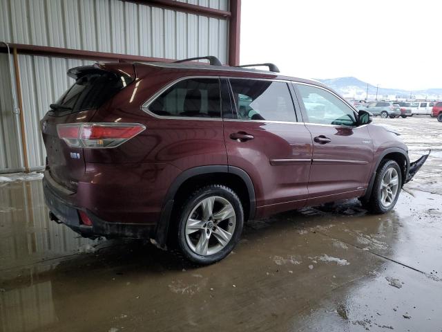 Изображение 3 2016 TOYOTA HIGHLANDER HYBRID LIMITED 2016 с VIN 5TDDCRFH9GS013833