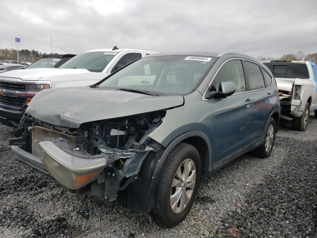 Obraz 2 z 2012 HONDA CR-V EXL 2012 z VIN JHLRM3H76CC009354