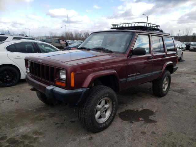 Image 1 of 2000 JEEP CHEROKEE SPORT 2000 with VIN 1J4FF48SXYL209658