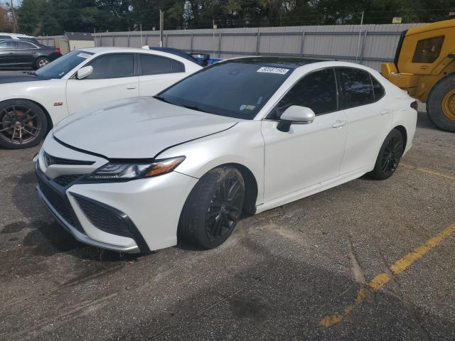 Image 1 of 2021 TOYOTA CAMRY TRD 2021 with VIN 4T1KZ1AK0MU054431