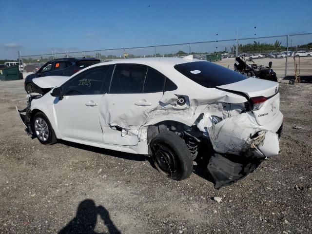 Image 2 of 2021 TOYOTA COROLLA LE 2021 with VIN JTDEPMAE3MJ124055