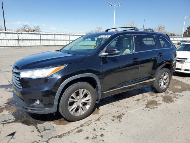 Obraz 1 z 2014 TOYOTA HIGHLANDER XLE 2014 z VIN 5TDJKRFH4ES069567