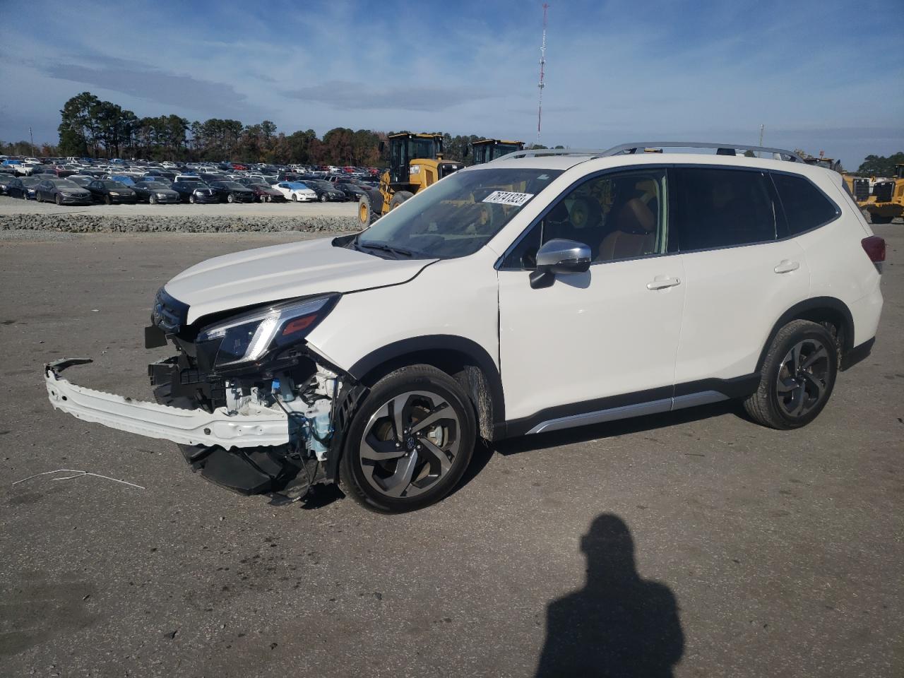 Изображение 1 2022 SUBARU FORESTER TOURING 2022 с VIN JF2SKARC6NH439347