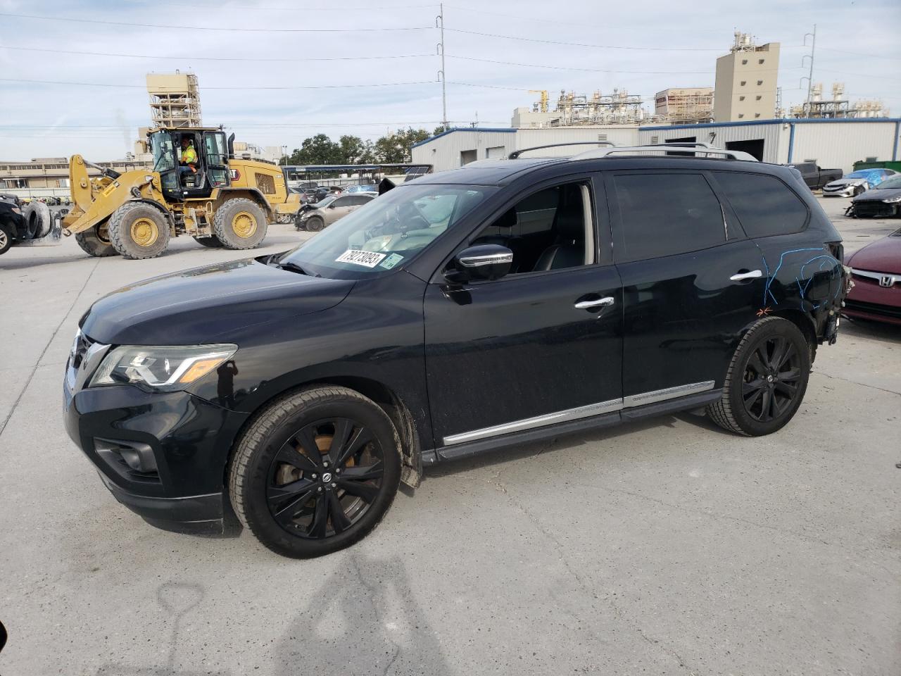 Изображение 1 2017 NISSAN PATHFINDER S 2017 с VIN 5N1DR2MN8HC693124