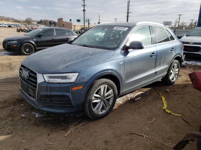Image 1 of 2018 AUDI Q3 PREMIUM PLUS 2018 with VIN WA1JCCFS8JR007355