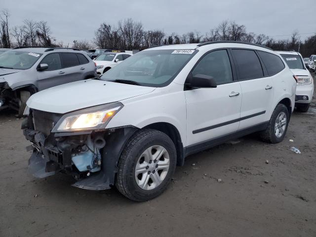 Image 1 of 2016 CHEVROLET TRAVERSE LS 2016 with VIN 1GNKRFKD7GJ191462