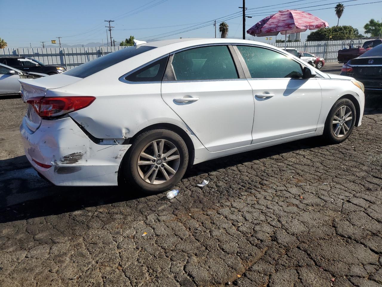 Image 3 of 2015 HYUNDAI SONATA SE 2015 with VIN 5NPE24AF7FH257307