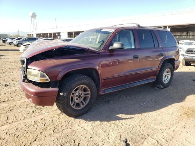 Image 1 of 2002 DODGE DURANGO SLT 2002 with VIN 1B4HS48N52F139736