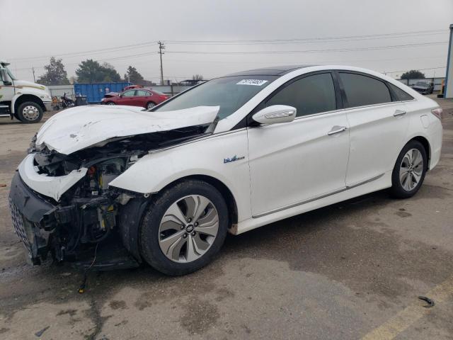 Obraz 1 z 2015 HYUNDAI SONATA HYBRID 2015 z VIN KMHEC4A48FA123517