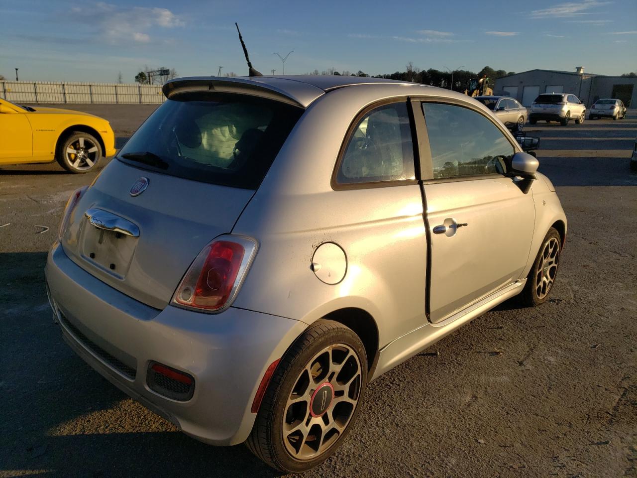 Image 3 of 2012 FIAT 500 SPORT 2012 with VIN 3C3CFFBRXCT357658