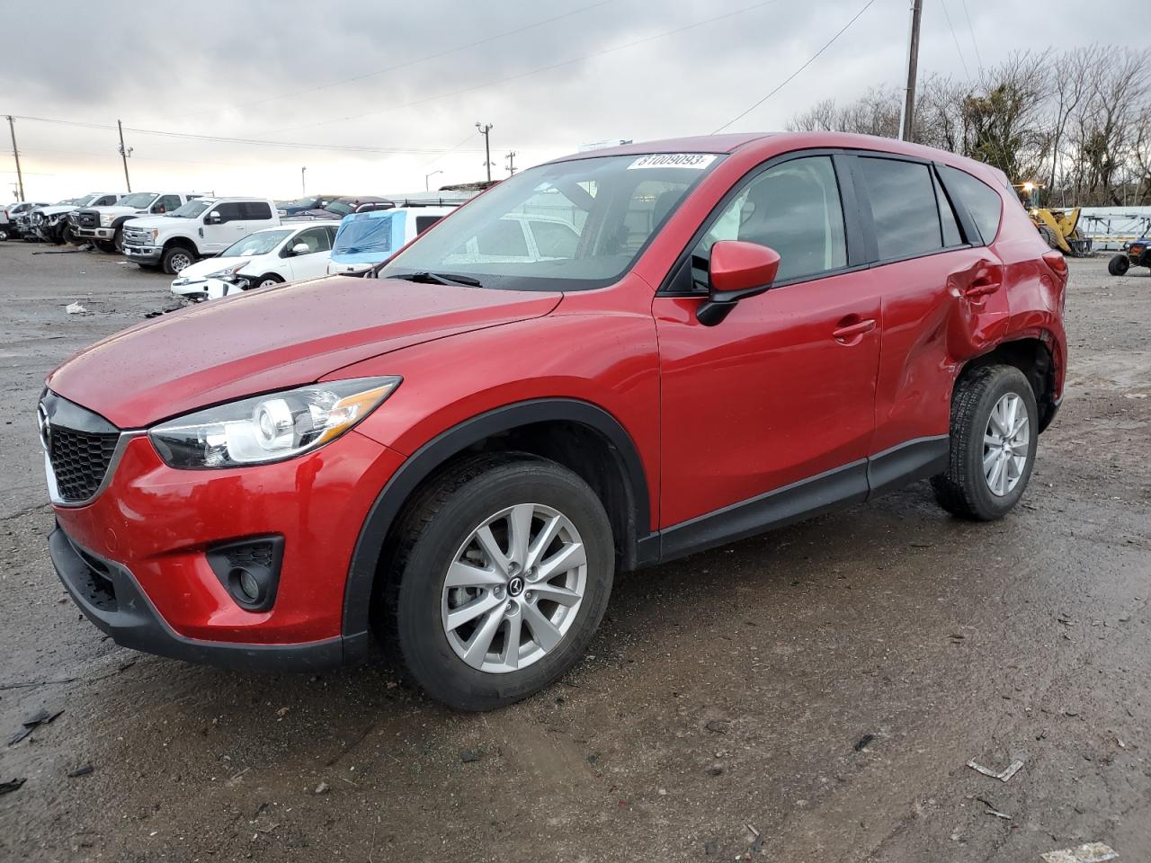 Изображение 1 2015 MAZDA CX-5 TOURING 2015 с VIN JM3KE2CY6F0450419