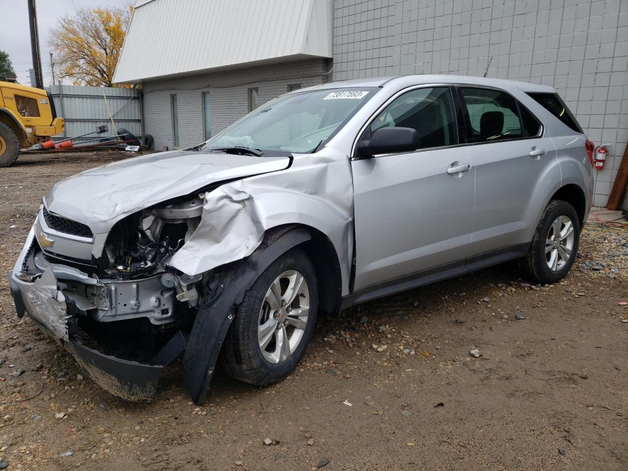 Изображение 1 2012 CHEVROLET EQUINOX LS 2012 с VIN 2GNFLCEK4C6114616
