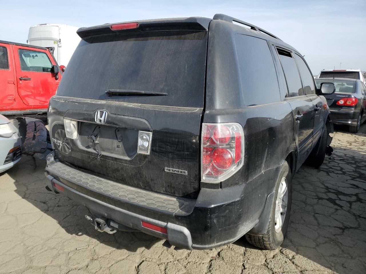 Изображение 3 2008 HONDA PILOT VP 2008 с VIN 5FNYF18228B036525