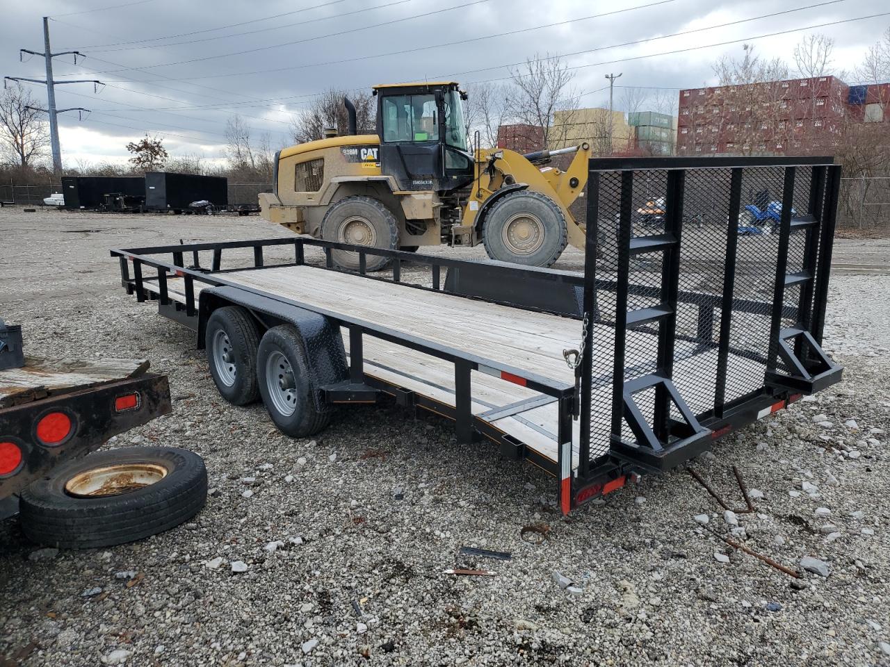 Obraz 3 z 2022 REISER 20' UTILITY / EQUIPMENT TRAILER 2022 z VIN 55L1F2027NN010862