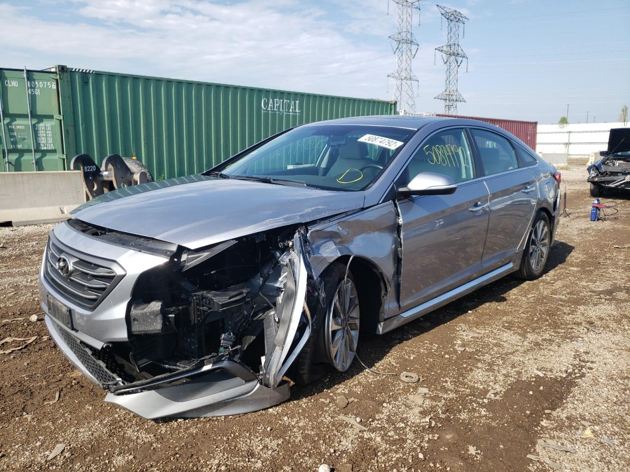 Obraz 2 z 2017 HYUNDAI SONATA SPORT 2017 z VIN 5NPE34AFXHH576460