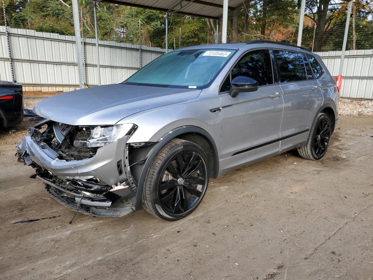 Image 1 of 2021 VOLKSWAGEN TIGUAN SE 2021 with VIN 3VV3B7AX0MM050025
