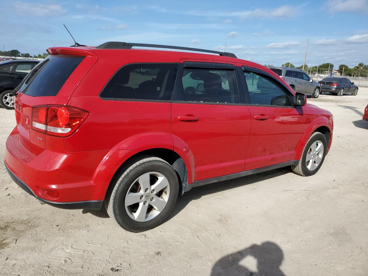Image 3 of 2012 DODGE JOURNEY SXT 2012 with VIN 3C4PDCBGXCT393852