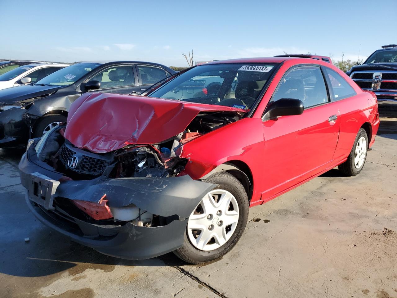 2005 HONDA CIVIC DX VP 2005 image