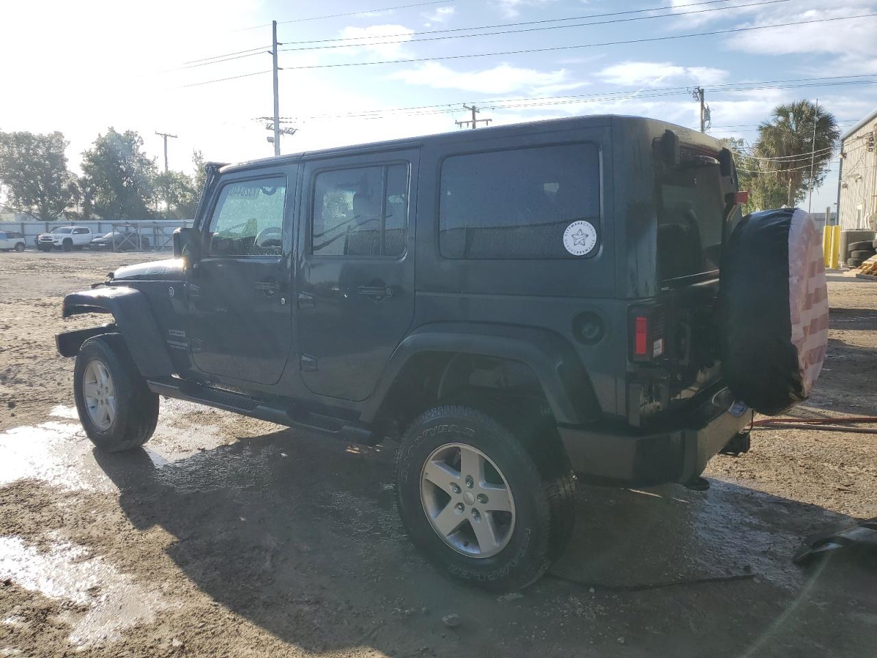 Image 2 of 2017 JEEP WRANGLER UNLIMITED SPORT 2017 with VIN 1C4BJWDGXHL548730