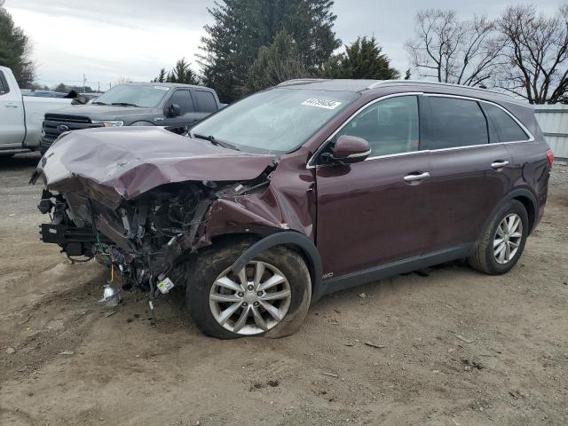 Image 1 of 2018 KIA SORENTO LX 2018 with VIN 5XYPGDA30JG412537
