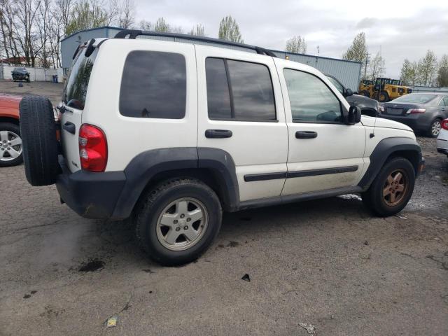 Image 3 of 2007 JEEP LIBERTY SPORT 2007 with VIN 1J4GK48K27W547651
