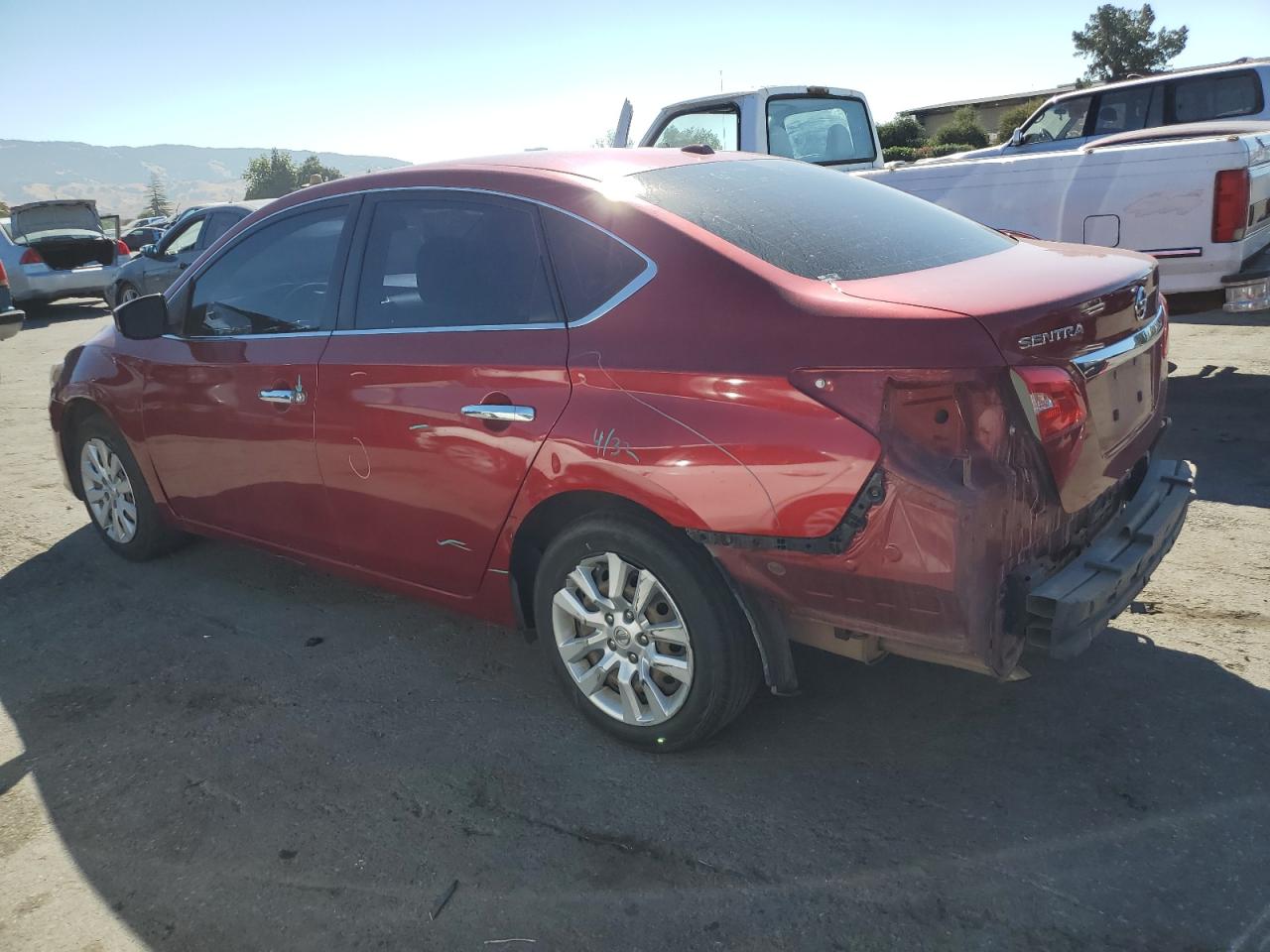 Image 2 of 2017 NISSAN SENTRA S 2017 with VIN 3N1AB7AP5HY365412