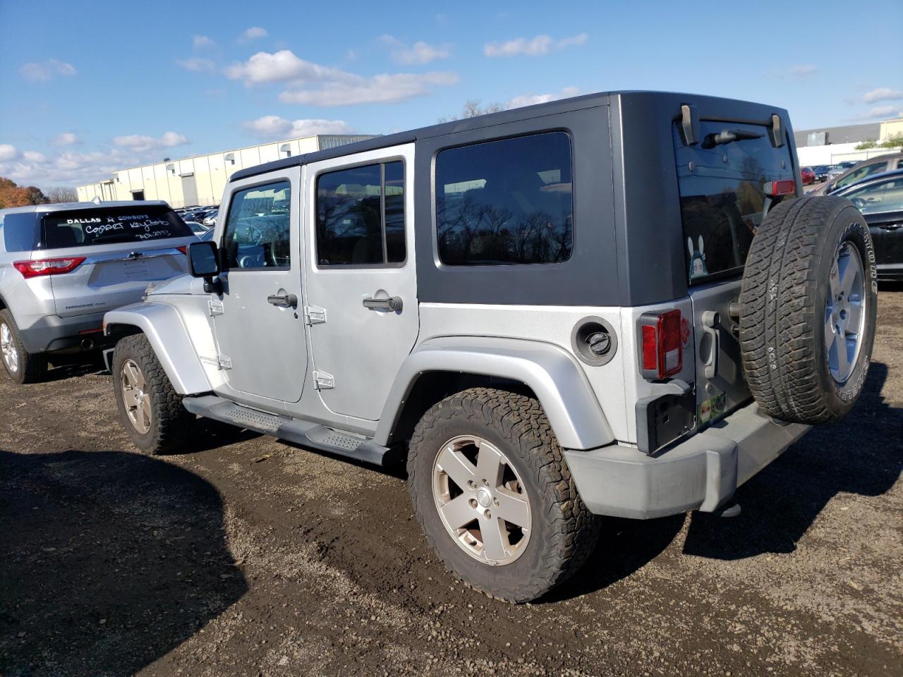 Image 2 of 2010 JEEP WRANGLER UNLIMITED SAHARA 2010 with VIN 1J4BB5H18AL232188